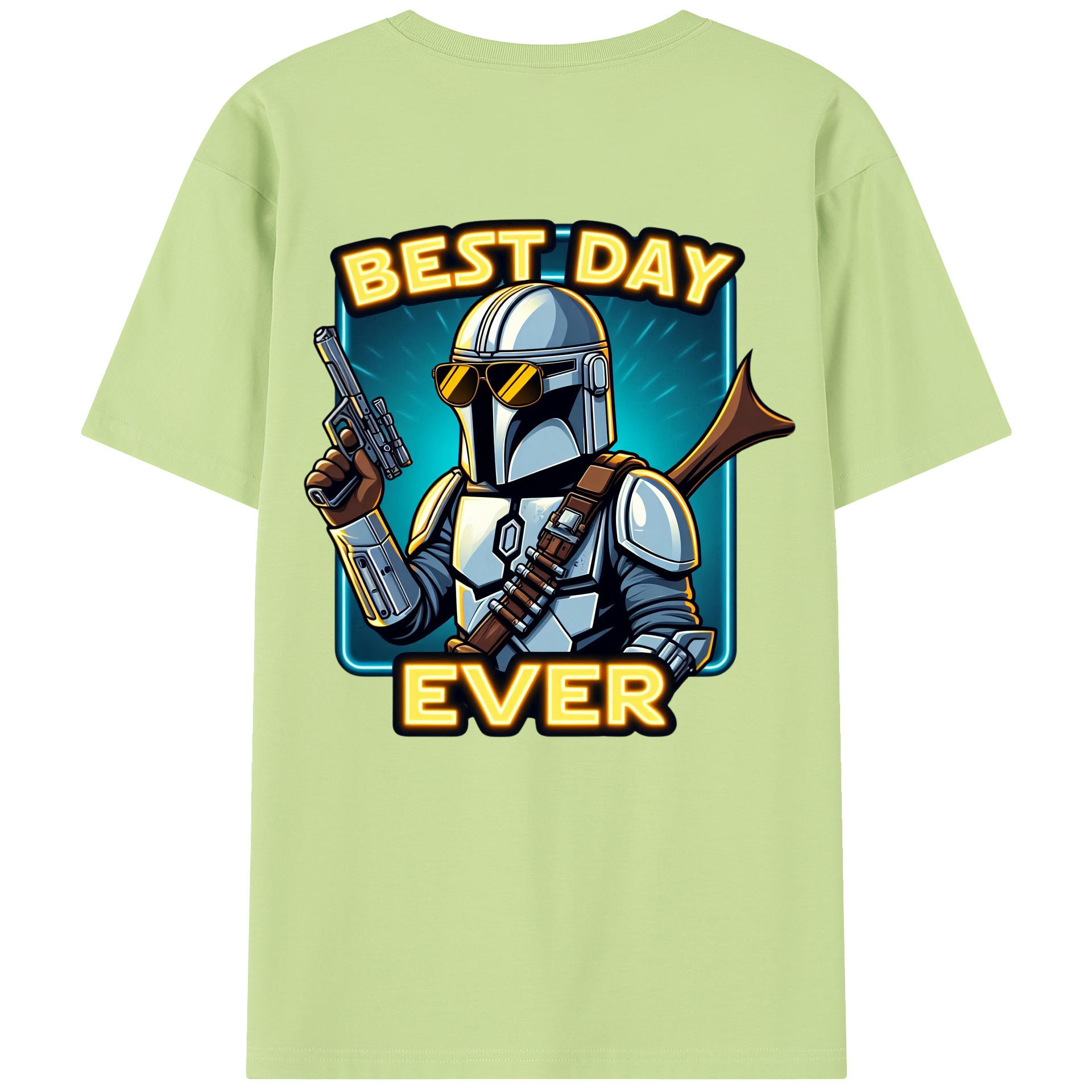 （画像用） スター・ウォーズ Star Wars 綿100％半袖Tシャツ（背面プリント）